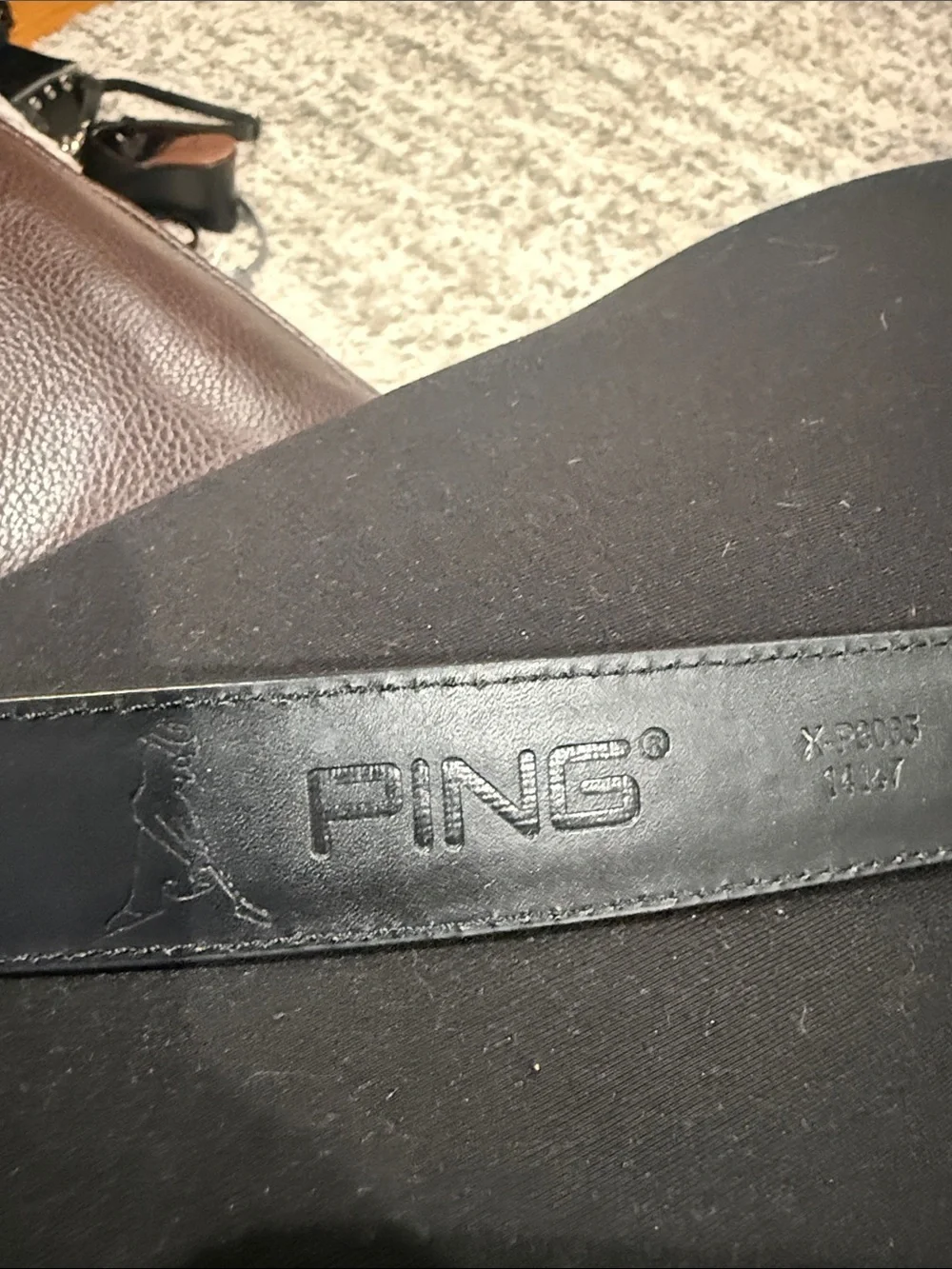 Ping Leather Belt